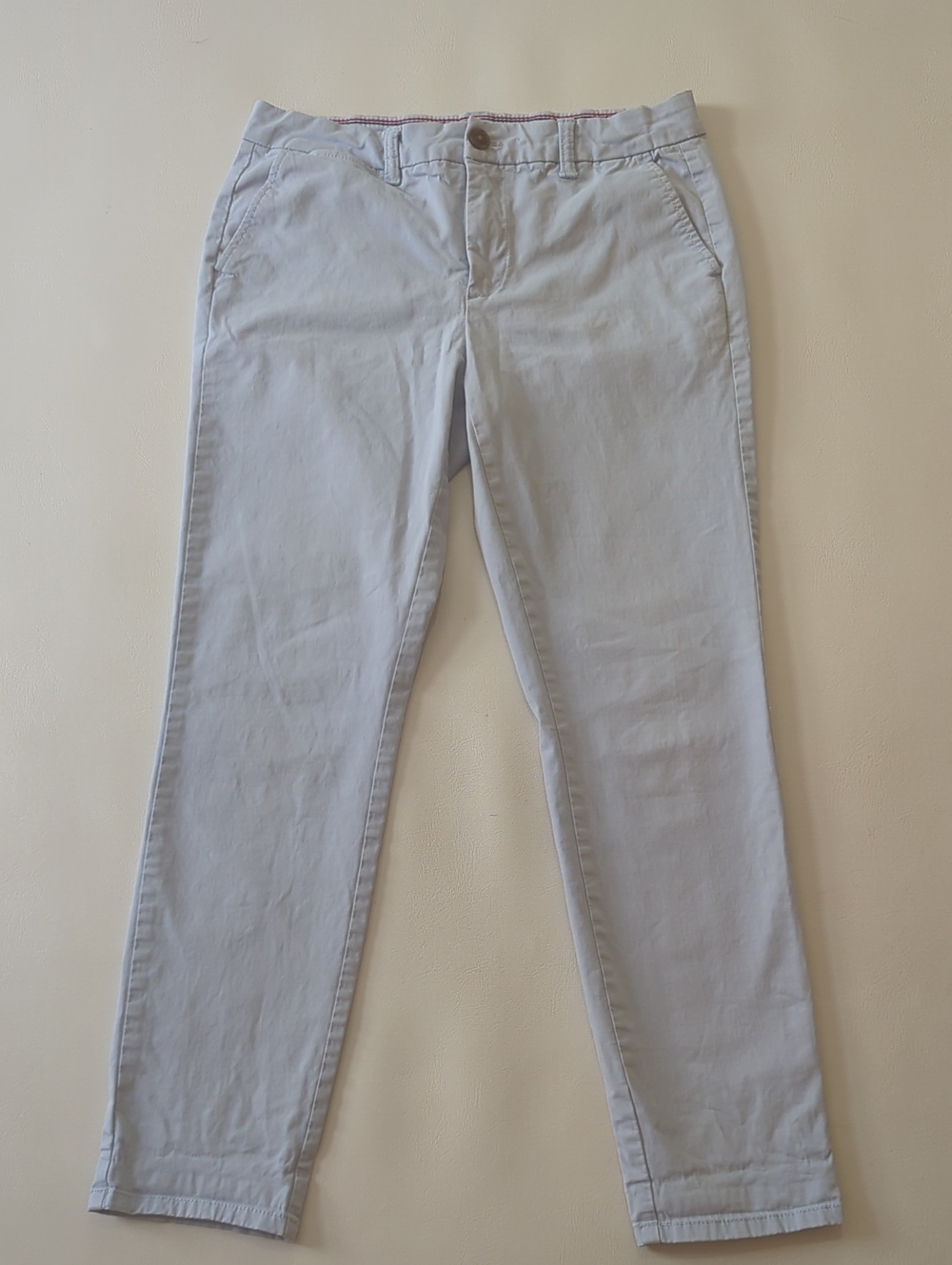 Tommy Hilfiger Light Blue Cropped Pants Size 4